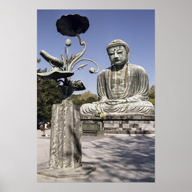 PÓSTER GRAN BUDA DE KAMAKURA 2 - JAPÓN (Frente)