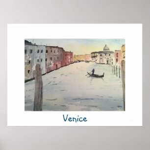 Póster Gran Canal de Venecia