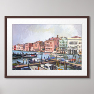 Póster Gran Canal de Venecia