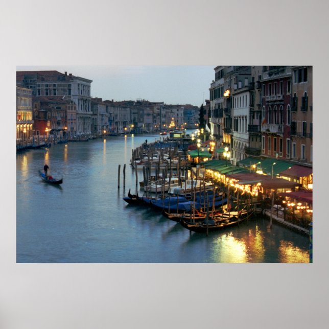 Póster Gran Canal de Venecia (Frente)