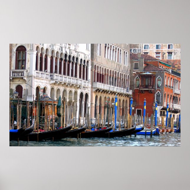Póster Gran Canal de Venecia (Frente)