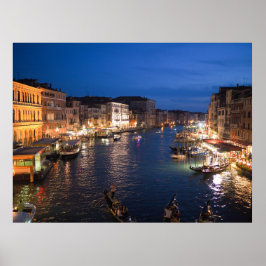 Póster Gran Canal de Venecia Italia