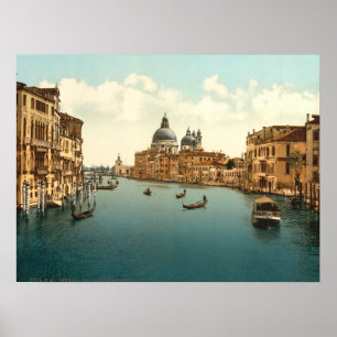 Póster Gran Canal I, Venecia, Italia