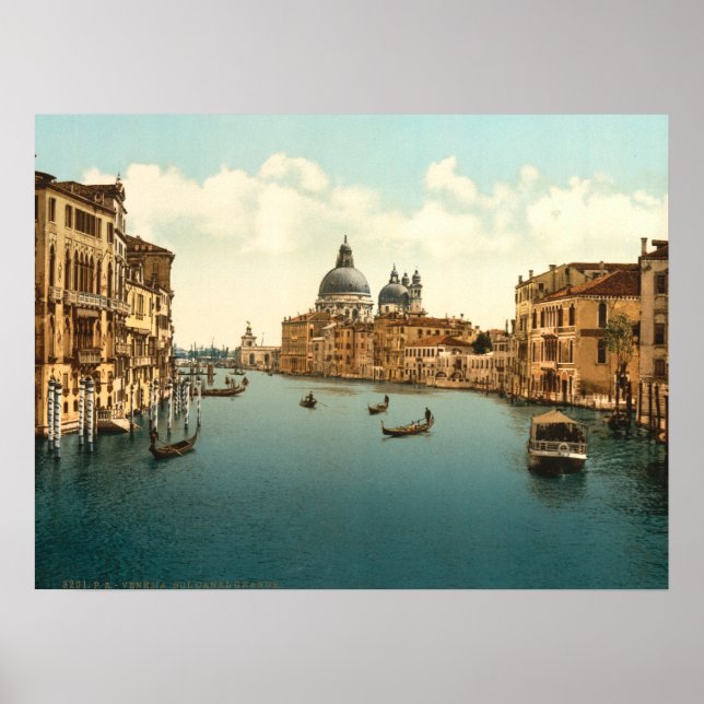 Póster Gran Canal I, Venecia, Italia (Frente)