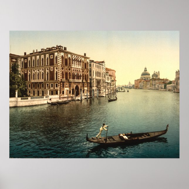 Póster Gran Canal II, Venecia, Italia (Frente)