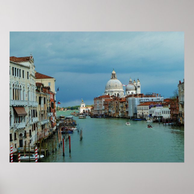 Póster Gran Canal, Poster de Venecia (Frente)
