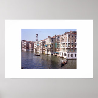 Póster Gran Canal - Venecia, Italia