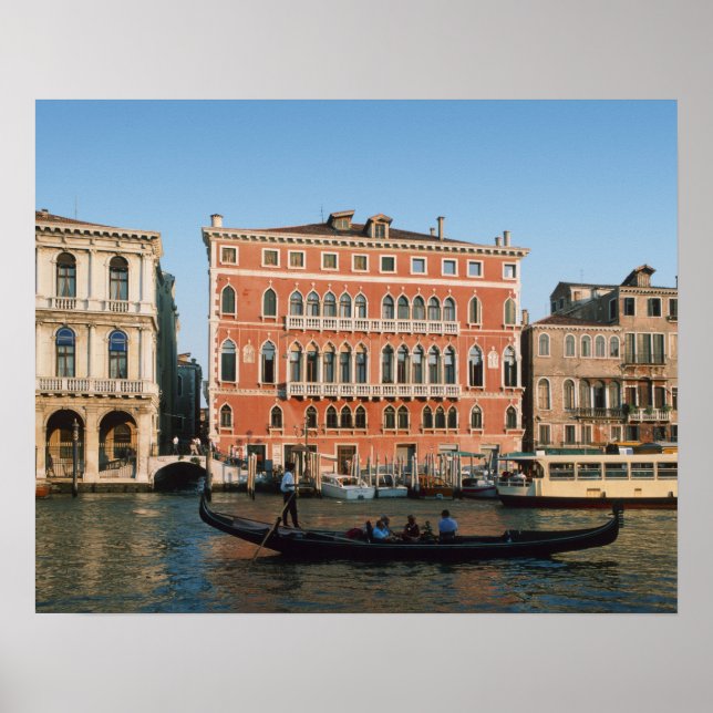 Póster Gran Canal, Venecia, Veneto, Italia (Frente)