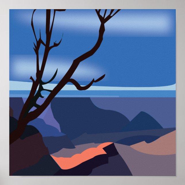 Póster Gran Cañón Arizona (Frente)