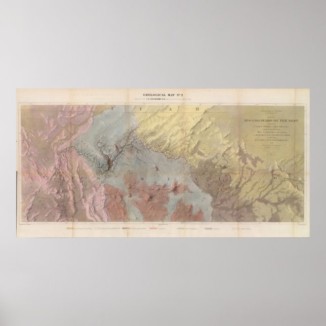 Póster Gran Cañón de Arizona (Frente)