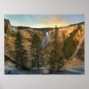 Póster Gran Cañón de Yellowstone, Yellowstone
