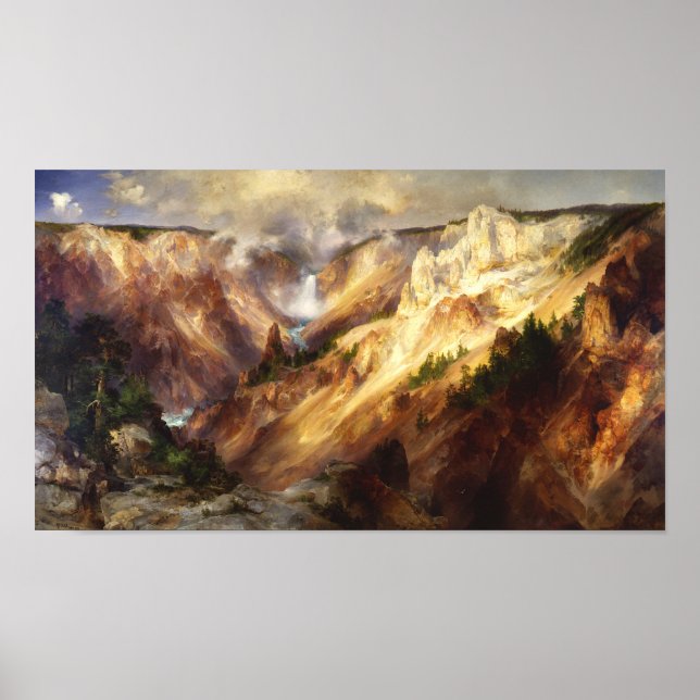Póster Gran Cañón del Poster Yellowstone (Frente)