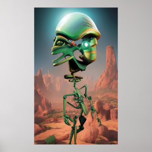 Póster Gran Cañón - Ken Gage Surreal Art