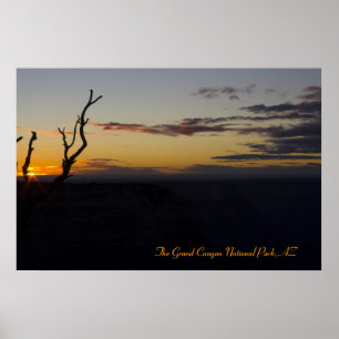 Póster Gran Cañón Magico Sunset