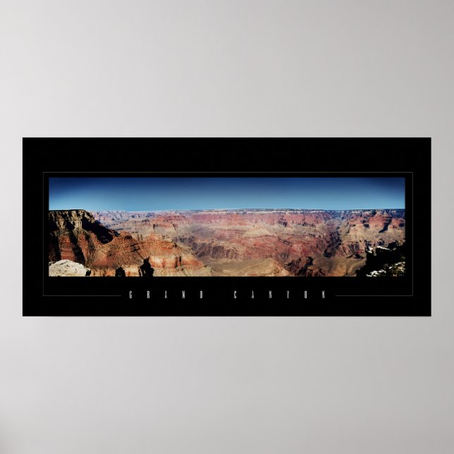 Póster Gran Cañón Panorama (Frente)