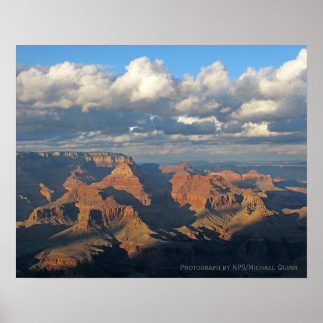 Póster Gran Cañón, punto de vista (Frente)