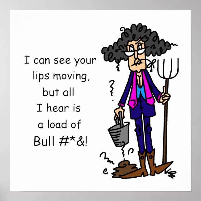 Póster Gran cantidad de BS (Frente)