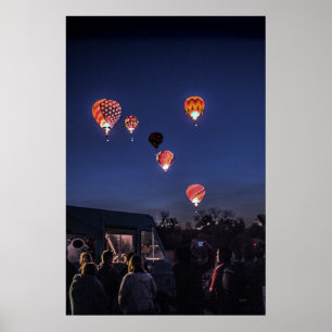 Póster Gran Carrera de Globos Reno #1
