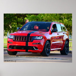 Póster Gran Cherokee SRT8 2012