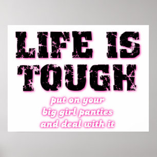 Póster Gran Chica Panties Funny Poster