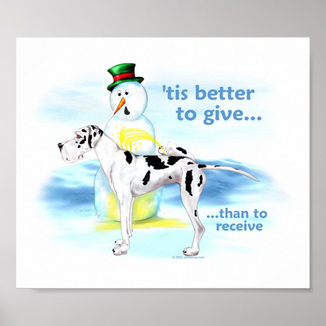 Póster Gran Dane BTG Harlequin UC (Frente)