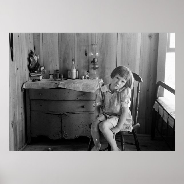 Póster Gran Depresión Pobreza 1938 (Frente)