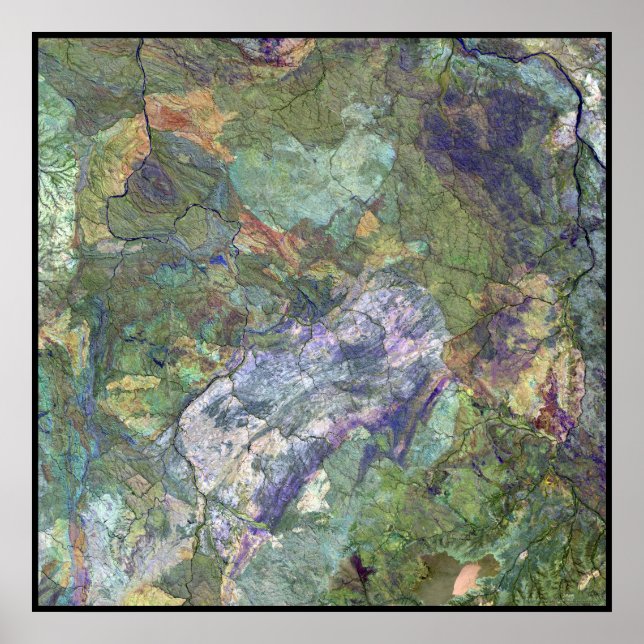 Póster Gran desierto arenoso de Australia (Frente)