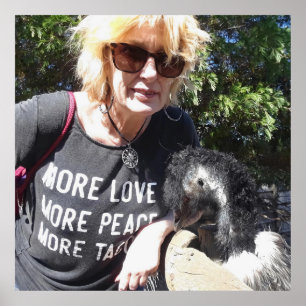 Póster Gran Día del Pelo para Marie y su amigo Emu