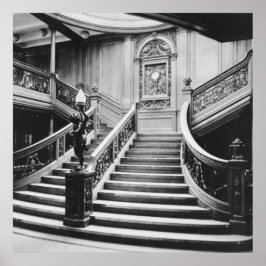 Póster Gran Escalera Titanic