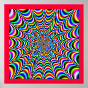 Póster Gran escape de colores
