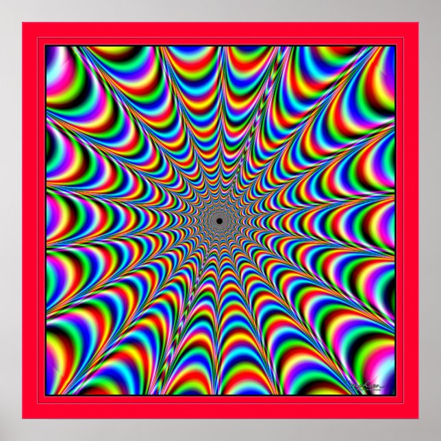 Póster Gran escape de colores (Frente)