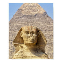 Gran Esfinge de Giza & pirámides Antiguo Egipto 