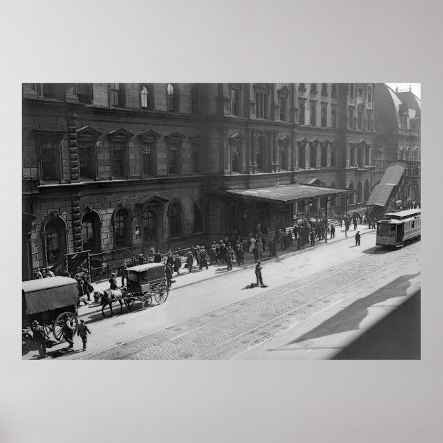 Póster Gran Estación Central: 1908 (Frente)