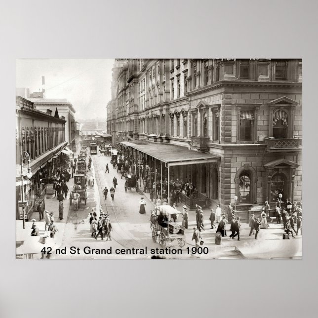 Póster Gran estación central Imprimir (Frente)