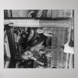 Póster Gran estatua de Buda en Tailandia. Fotografía