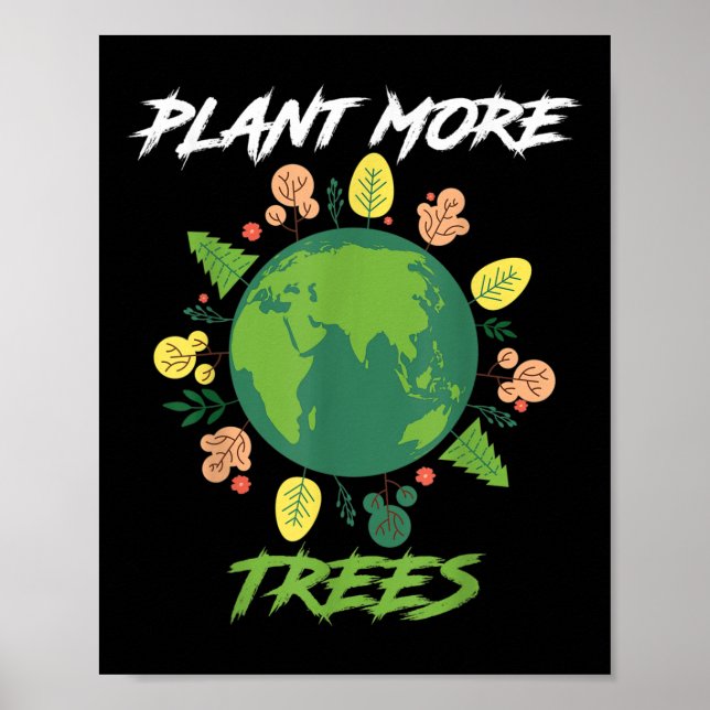 Póster Gran Globo Terráqueo Día de la Tierra Protección A (Frente)