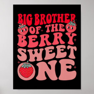 Póster Gran Hermano de la Fresa Dulce de la Fruta