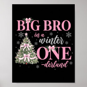 Póster Gran hermano en una cumpleañera Onederland de invi