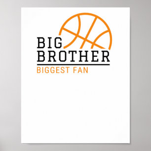 Póster Gran Hermano Mayor Fanático Baloncesto