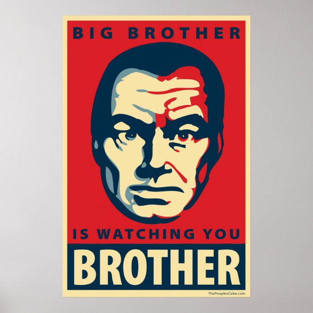 Póster Gran Hermano - Te Está Vigilando: Poster de OHP (Frente)