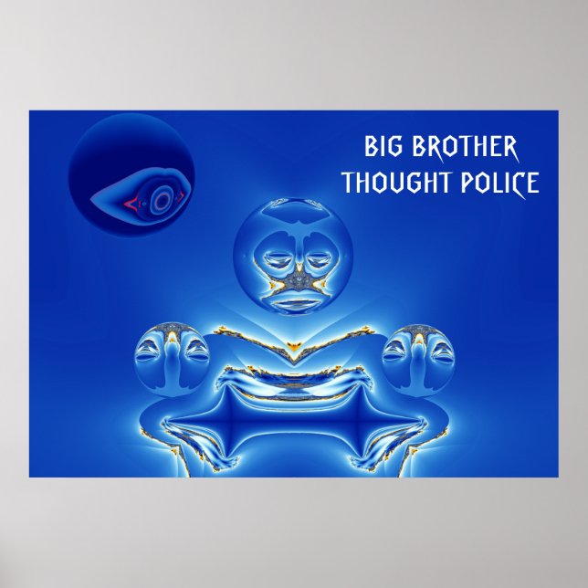 Póster Gran Hermano Thought Police (Frente)