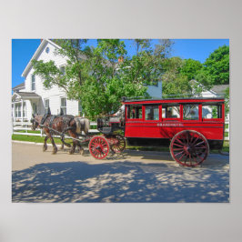 Póster Gran Hotel Carriage, Mackinac Island, Michigan