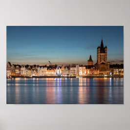 Póster Gran Iglesia de San Martín de Colonia