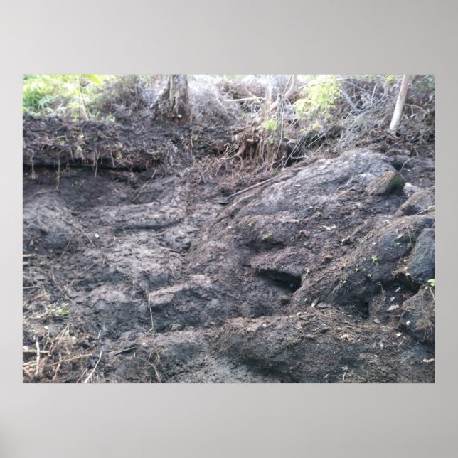 PÓSTER GRAN ISLA LAVA ROCK (Frente)