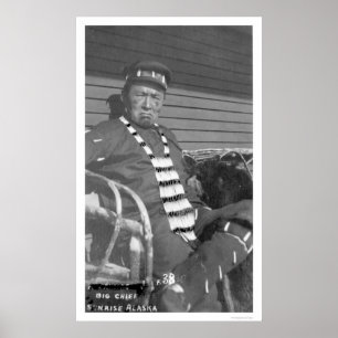 Póster Gran Jefe Sunrise Alaska 1916