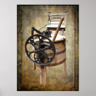 PÓSTER GRAN LAVADORA DE ABUELA