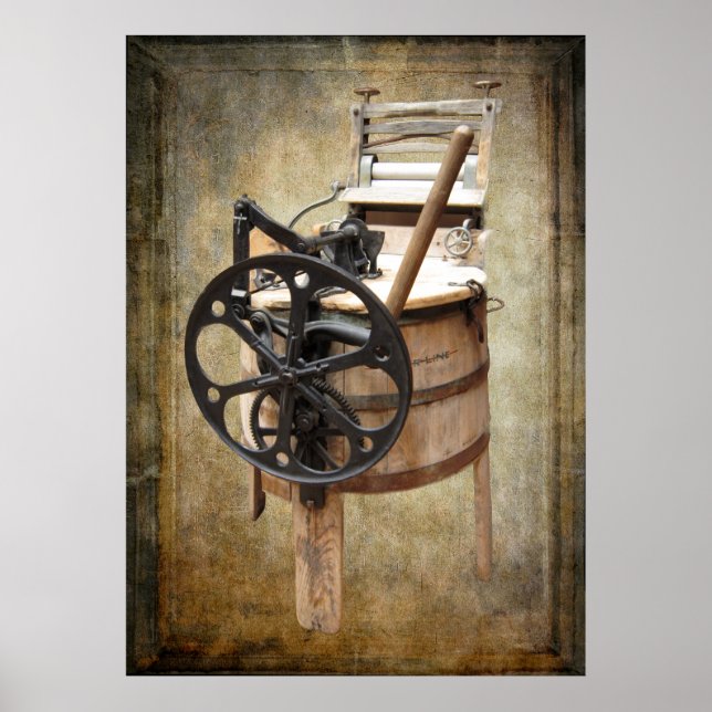 PÓSTER GRAN LAVADORA DE ABUELA (Frente)