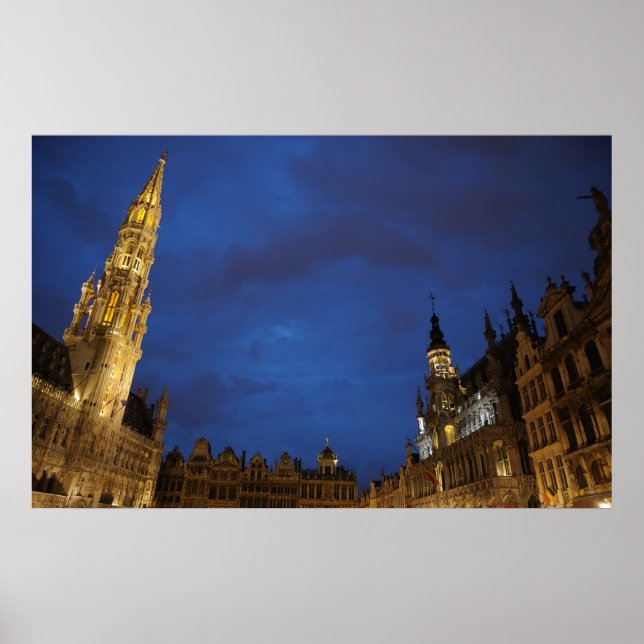 Póster gran lugar en Bruselas (Frente)