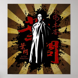Póster Gran Maestro Ip Man - Wing Chun Kung Fu