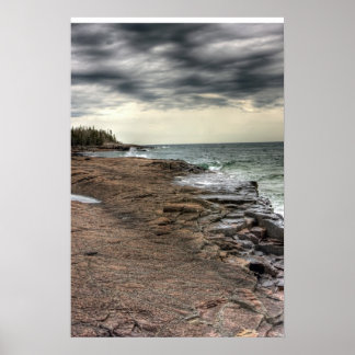 Póster Gran Marais Shoreline